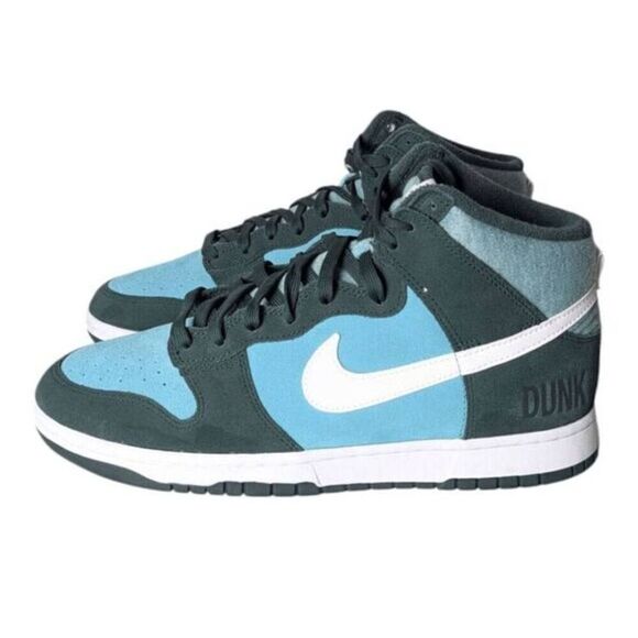 NIKE Dunk High SE \'Athletic Club-Pro Green\' Sneakers Size 11 main image 9